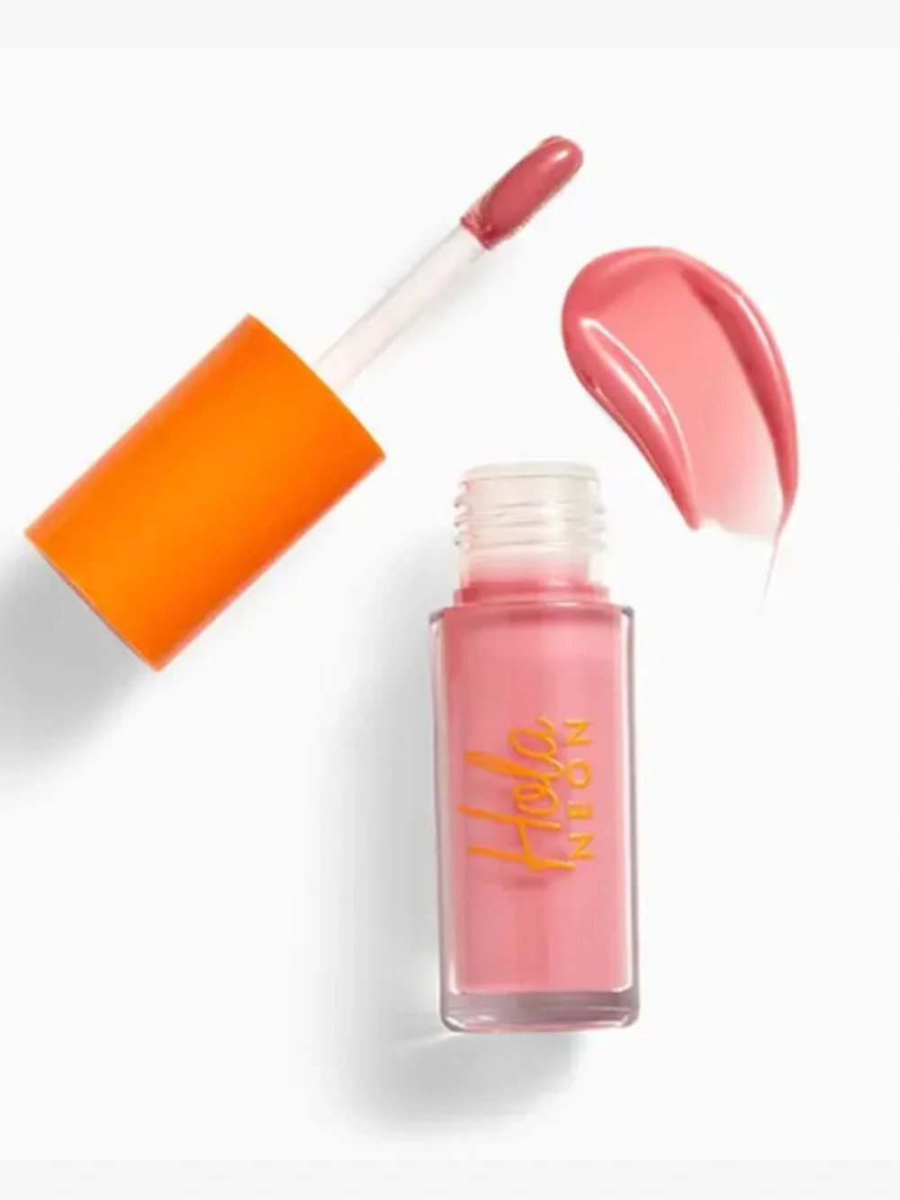 Hola Neon Lip Drip Tinted Lip Oil — Gloss Me (Pink)